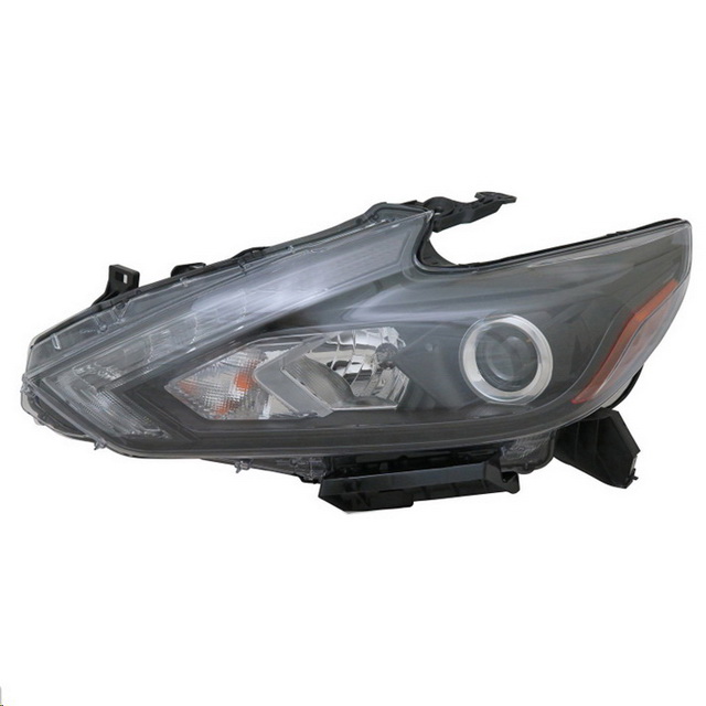 HEAD LAMP 16-18  BLACK HALOGEN W/O LED-DRL SD ALTIMA LH